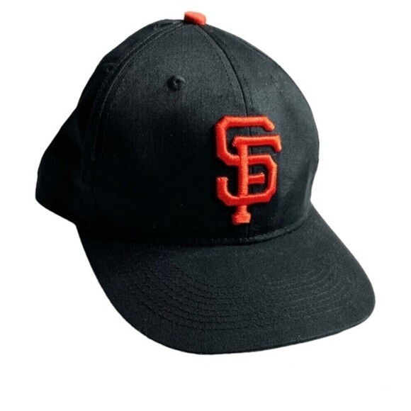SAN FRANCISCO GIANTS baseball game hat MLB Hat New Era wool fitted 0range. - Picture 1 of 5